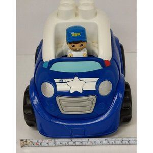 Mega Bloks Police Car and Police Figure KT127